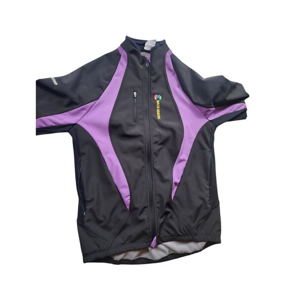 Team Ortho Jacket Womens Large Race Softshell Running Windbreaker Marathon - Picture 11 of 13